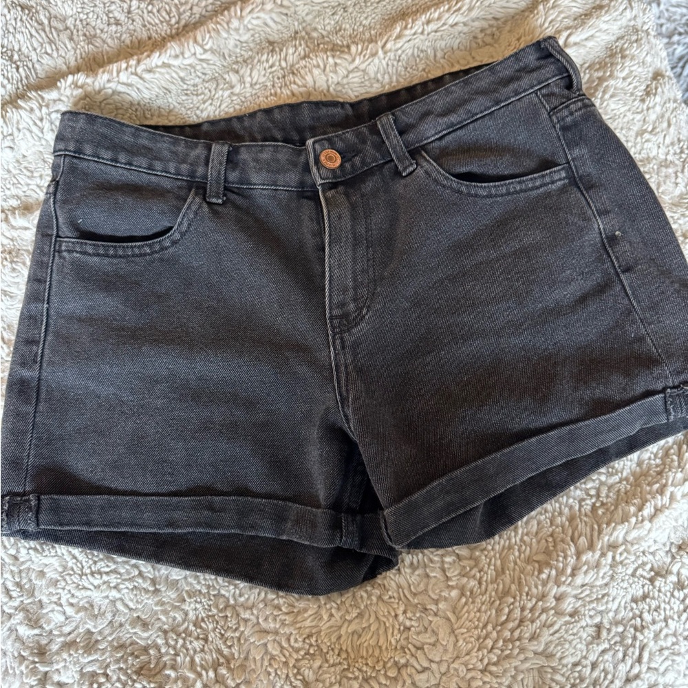 Zara Black Jean Shorts for Women